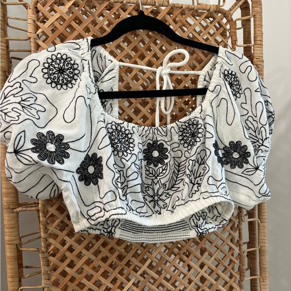 Free People Lotus Crop Top